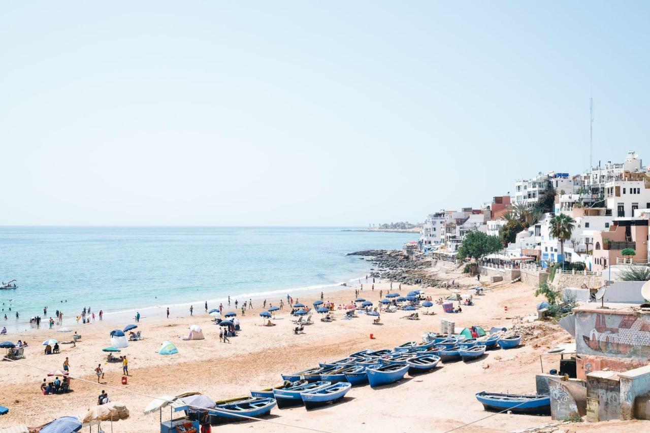 Surf Maroc'S Auberge Taghazout Exterior photo